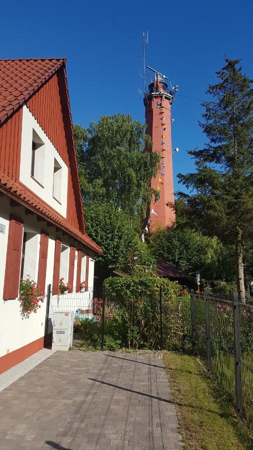 Zabytkowy Dom Latarnikow Hel Exteriör bild